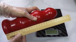 Анальная пробка Doc Johnson American Bombshell B-10 Tango, серый 0270-40-CD - Doc Johnson - Анальные игрушки больших размеров - Купить