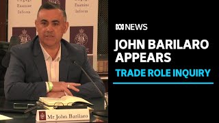 LIVE: John Barilaro gives evidence to inquiry into his US trade role appointment | ABC News