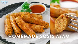 Download lagu Resep Sosis Ayam Rumahan Tanpa Alat Anti Gagal | Homemade Sausage Chicken mp3