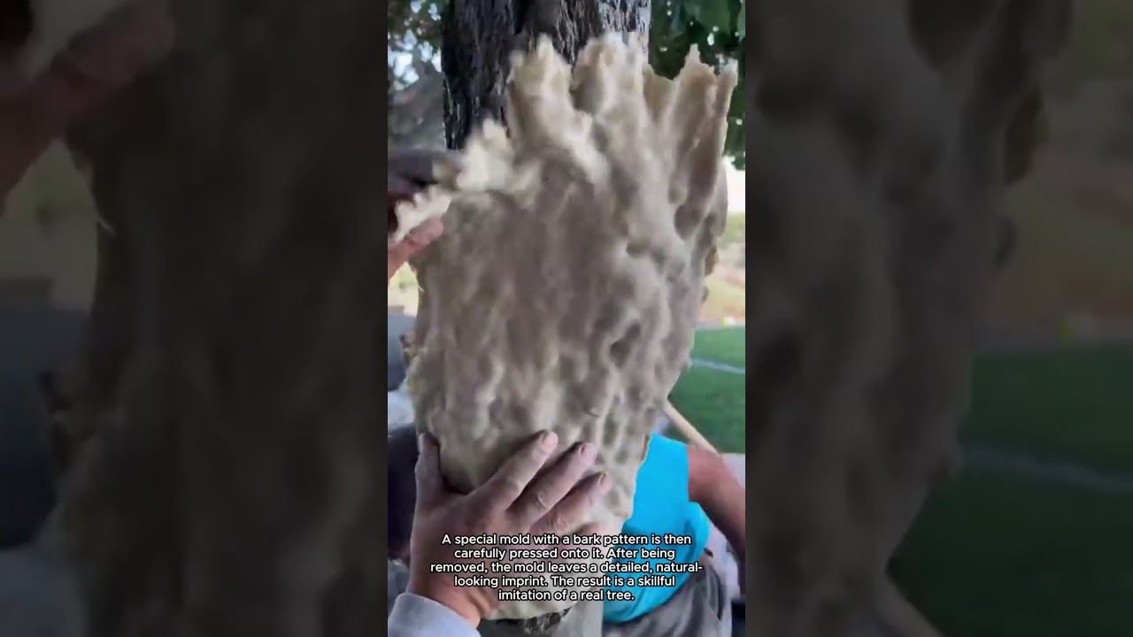 Creating a Realistic Faux Tree Trunk