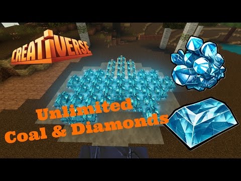 Creativerse | How To Get "UNLIMITED Coal & Diamonds!!!!"