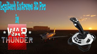 Video thumbnail for Logitech Extreme 3D Pro in War thunder by Dmitriy