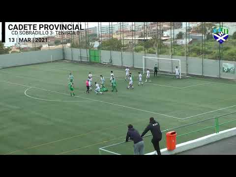 Fútbol Cadete Provincial. CD Sobradillo -  SD Tenisca