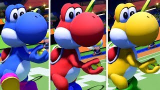 How to unlock different Yoshi colors in Mario Tennis Aces