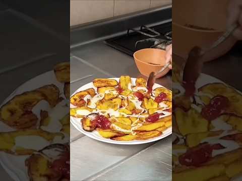 Ricos plátanos fritos