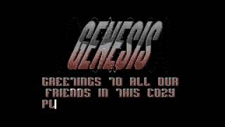 C64 Crack Intro: Genesis Project Sinetro Intro  by Genesis Project ! 27 April 2024!