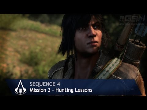 Assassin's Creed 3 - Sequence 4 - Mission 3 - Hunting Lessons (100% Sync)