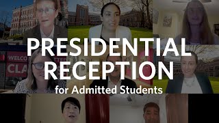 Presidential Reception for Admitted Students