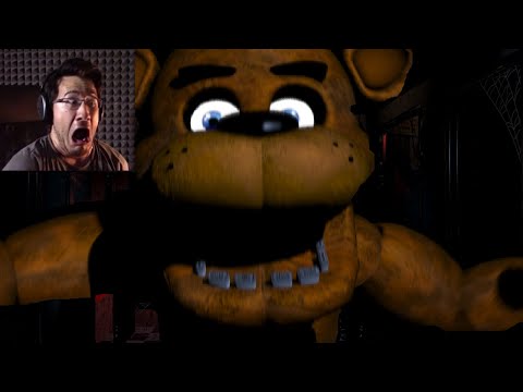 Markiplier first jumpscares in every FNaF