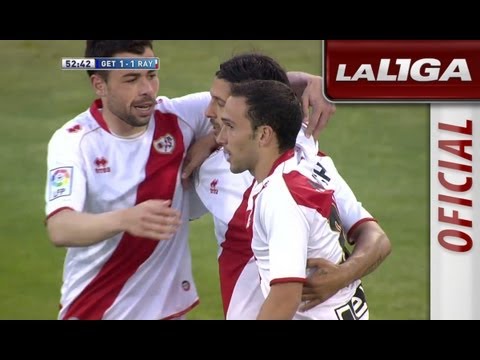 Resumen de Getafe CF (1-2) Rayo Vallecano - HD - Highlights