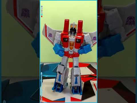 Transformers War For Cybertron Earthrise Voyager Starscream (Seeker) | Quick Convert #Shorts