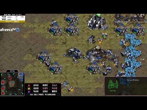 KCM Race Survival 2021 Season 4 Week 4 Set 4 | Starcraft Commentary | Map Allegro