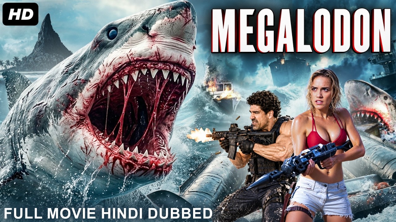 MEGALODON - Full Hollywood Movie Hindi Dubbed | Michael Madsen, Caroline | Hindi Horror Action Movie