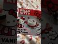 Testing my new Hello Kitty vanity vacuum 💕✨💋