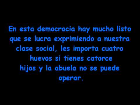 Vals del obrero ska-p LETRA