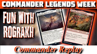 Akroma Rograkh Keywords  #edh #magicthegatheringedh