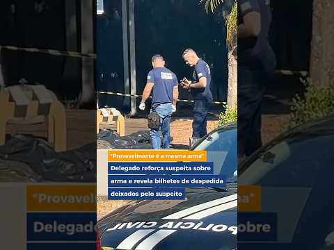 Delegado revela bilhetes de despedida deixados por suspeito em Santa Clara do Sul