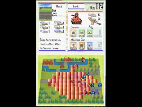 Advance Wars Dual Strike Walkthrough: Hard Campaign Mission 01 pt2