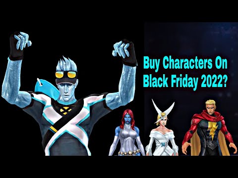 Few Suggestions For Black Friday 2022 Characters Package Buy For All - Marvel Future Fight