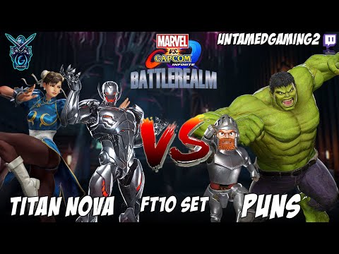 MVCI BattleRealm Exhibition Series - Titan Nova VS Puns FT10 Set