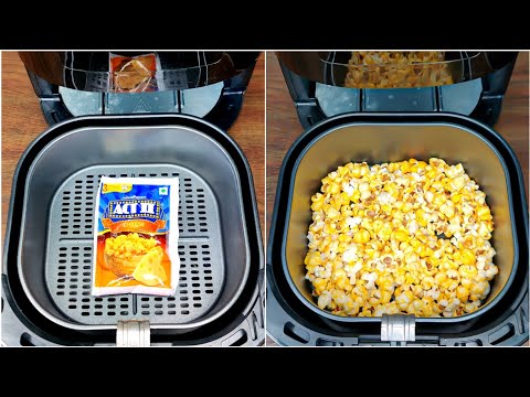Viral AIR FRYER Recipes 🍔🍟 Easy & Yummy | No Oil Cooking | Maggi Popcorn in Air Fryer | ARZINA