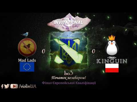 Team Kinguin vs Mad Lads game 1 StarLadder Invitational S5 Фінал Євро Квал [українською] by violinUA