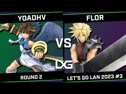 YoAdhv (Pit/Dark Pit) vs FLOR (Cloud/Lucina) - LXG Let's Go LAN 2023 #3