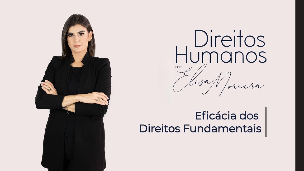 Eficácia dos Direitos Fundamentais - Professora Elisa Moreira