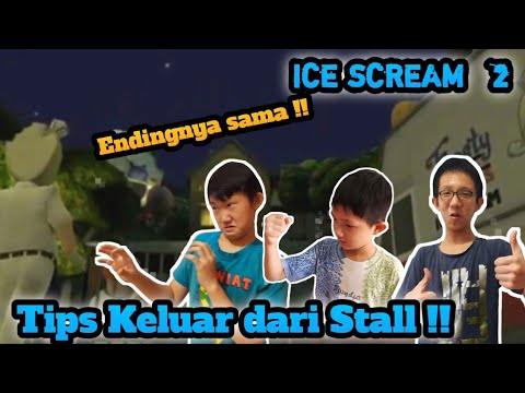 Sekedar Tips Kalau kita sudah tertangkap oleh Rod .. Menyari Ending Ice Scream 2 ...!