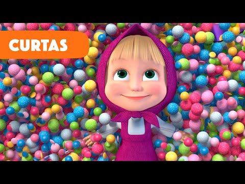 Capa de Masha e o Urso 🐻👱‍♀️ Сurtas 💥 Nova história 🍬 Atrás do vidro 🍭 (Episódio 8) Masha and the Bear