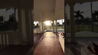 Incredibly Huge Sunrise Balcony for Queen Elizabeth Suite @ Grand Pacific Hotel