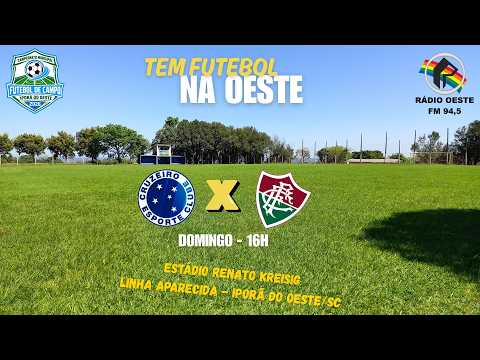 CRUZEIRO DE APARECIDA X FLUMINENSE DE MONTE MARIA - MUNICIPAL 2026 DE IPORÃ DO OESTE - 1ª RODADA