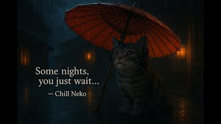 Chill Neko EP2 – Rainy Kyoto, Waiting Under the Umbrella