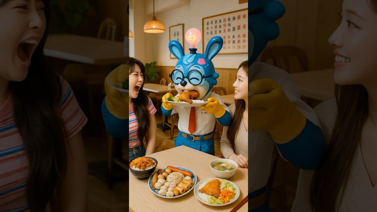 The Smartest Waiter Treats Every Table Like a Buffet 🤣