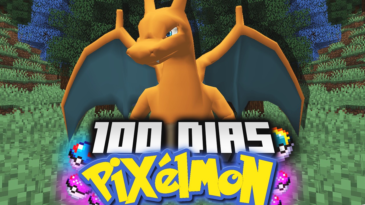 SOBREVIVI 100 DIAS NO PIXELMON DO MINECRAFT - O FILME