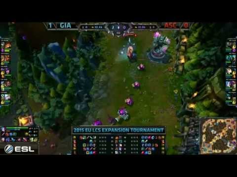 EU LCS Expansion 2015: ASC vs Giants G2 | Ascension vs Giants Gaming G2 (22.11.2014)