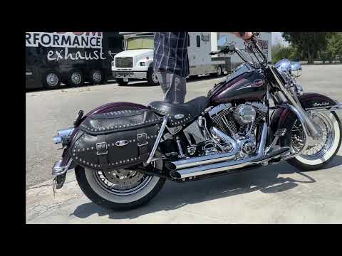 Harley Softail Heritage Classic Amendment Slash Freedom Performance Motorcycle Aftermarket Exhaust