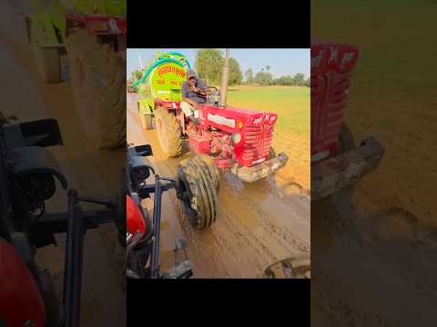 Massey vs mahindra tractor ki front tyre size #youtubeshorts #mahindra #video #atvmudding