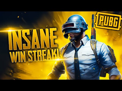 CRAZY WIN STREAK PUBG MONTAGE!