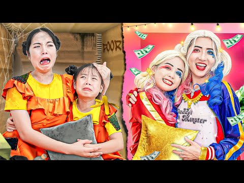 Богатая мама vs Бедная мама - Веселые истории о семье Baby Doll