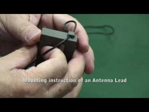 OPPAMA engine tachometer PET-2000DXR　How to connect an antenna lead wire