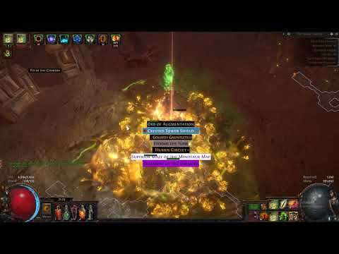 [PoE 3.17] Toxic Rain Champion 22M dps - Pit of the Chimera