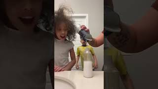 Putting a pound of salt in my kids hair