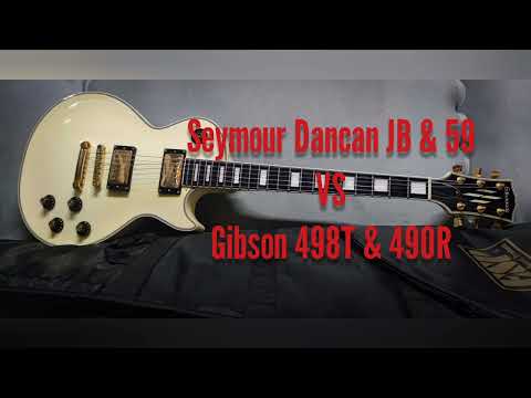 Pickups Comparison Seymour Duncan JB & 59 VS Gibson 498T & 490R