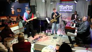 MVI 2909 Mel Davis at the Trumpets Jazz Club, 03/07/2015
