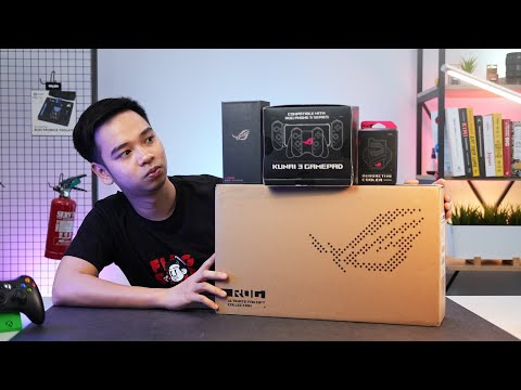 UNBOXING ASUS ROG PHONE 5 DAN AKSESORISNYA!!!