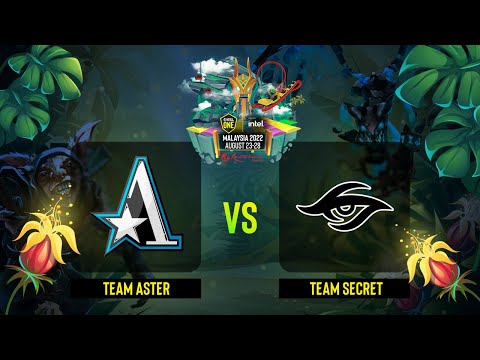 Team Aster vs Team Secret | Game 2 | ESL One - Malaysia 2022 - UB Finals