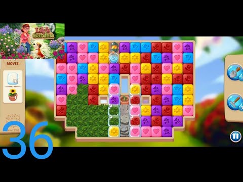 Lily's Garden Level 256-260 gameplay walkthrough [part 36]
