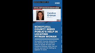 Schuylkill County seeks public's help in locating Pitman woman
