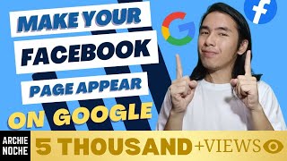 How to Make My Business on Facebook Appear on Google (STEP BY STEP)